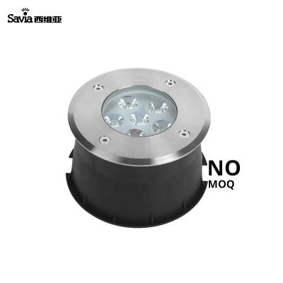 China Residential Savia AV12V LED Pool Pond Stainless Steel IP68 Residential Underwater Spot Light Underground Inground Lamp for sale