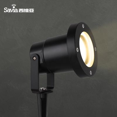 China Savia LED GU10 Garden Pathway Lawn Lamp Waterproof Landscape IP65 Adjustable Outdoor Garden Spike Light for sale