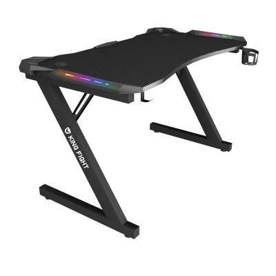 China Adjustable (Height) SATE (GT-500 RGB) 2021 Hot Selling Gaming PC Desk RGB Led Lightweight Computer Gaming Desk Table Game Table Computer Desk for sale