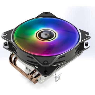 China Computer Case SATE Computer Case Processor Heat Pipe CPU Cooler 4 Heat Pipe Cooling For RGB Fan CC500 for sale