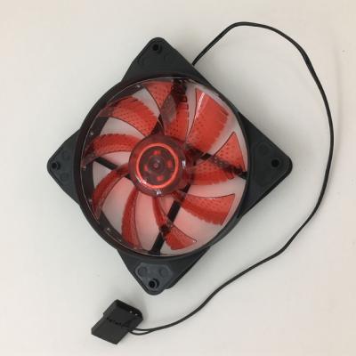 China SATE (1) OEM RGB FAN 120mm PC Computer Fan 15 LED Fixed Red Color Fan 120x120x25mm for sale