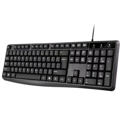 China Plug and Play SATE Factory Hot Selling Cheap Desktop USB Computer Keyboard (AK-912) Low MOQ USB Standard Keyboard for PC Case for sale