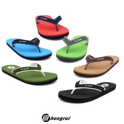 China Cushioning Wholesale Men's Beach Flip Flops Ease Men's Customization Men's Shoes Summer Casual Breathable Flip Flop Sandals for sale