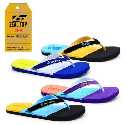 China Fashion Summer Beach Wholesale Hot Sales Outdoor Designer Cushioning Flip Flops With Custom Logo For Men Casual Sandal Flip Flops for sale