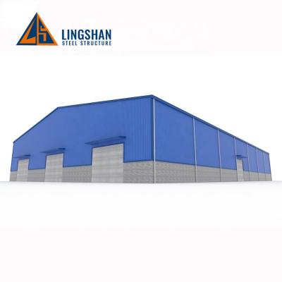 China industrial steel workshop steel structure cast design cheap galvanized metal building for sale for sale