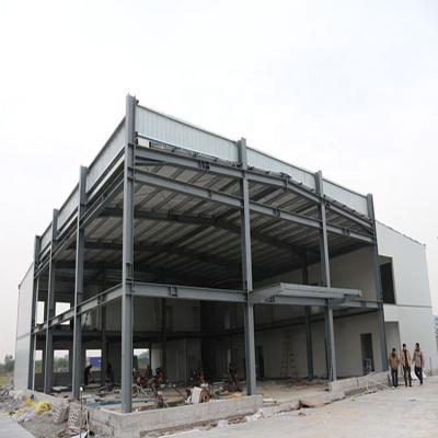 China Steel Workshop China Two Storey Prefabricated Steel Structure Warehouse Building Industrial Pier Construction for sale