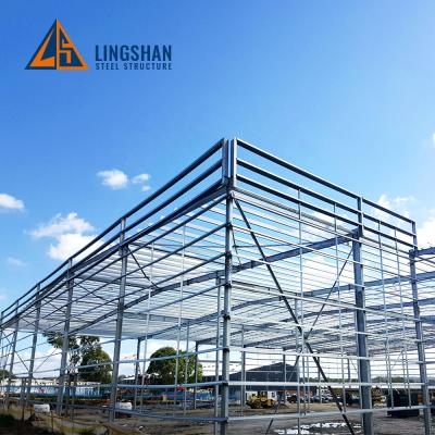 China Industrial Modern Steel Structure Construction Warehouse Prefab Workshop Prefab Factory Building Design for sale