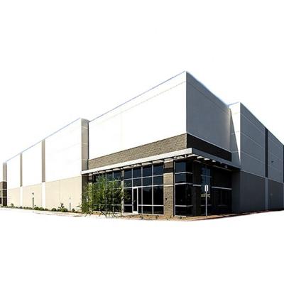 China Modern Modern Steel Frame Warehouse Construction Material Trade Steel Structure Building for sale