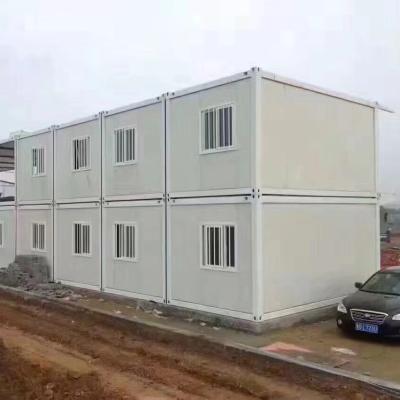 China Workshop Steel Quick Assembly Modern Design Insulated Flat Pack Container House Site Office For Sale for sale