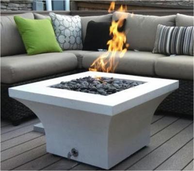 China MgO 36'' Square Fire Pit Table Outdoor Furniture Chat *36 BTU 55,000 for sale