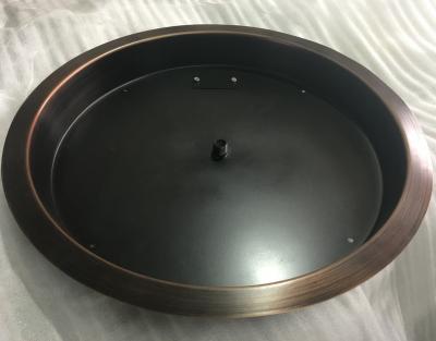 China Outdoor Heating Oil Rubbed Bronze Drop In Pan Outddor / Indoor Fire Pit for sale