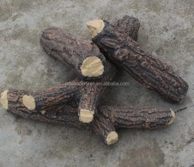 China Gas stored media, wooden log, faux wood, lava rocks for sale