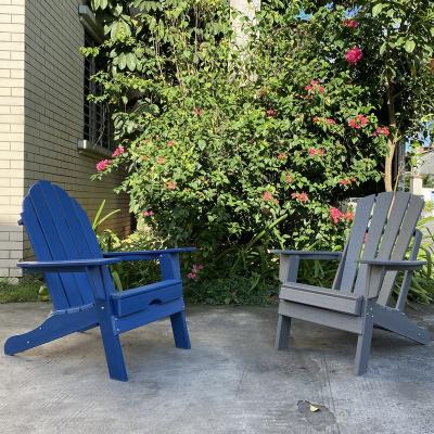 China Eco-freindly Outdoor HDPE Adirondack Chairs for sale