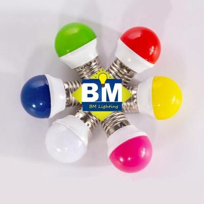 China Residential Holiday Lighting 1 W Plastic Led Color Bulb for sale