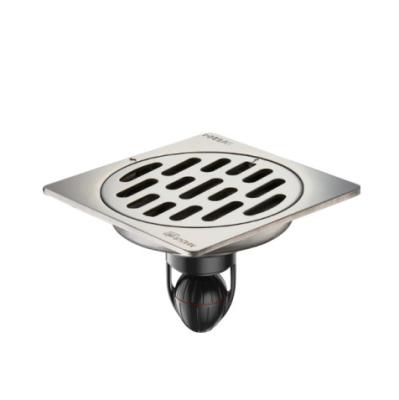 China Modern MAGdrain sealed and anti odor PPS core to prevent water stainless steel floor trap back drain for bathroom for sale