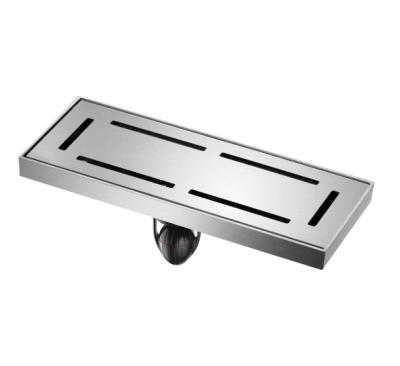 China MAGdrain Shower Room 304 Stainless Steel Magnetic Levitation Floor Drain Cover Air Freshener Pest Back Linear Floor Drain Modern Linear Floor Drain for sale