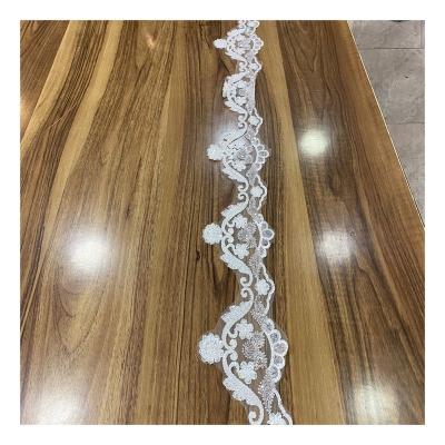 China Viable Professional Lace Trim Ribbon French Lace Ribbon For Skirt for sale