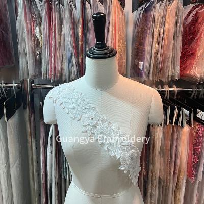 China New viable fashion lace trim ribbon wedding lace ribbon for evening dress for sale