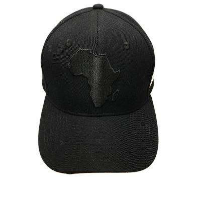 China 2021 Customs Embroidery Logo Map COMMON Wool-acrylic High Quality Baseball Cap for sale