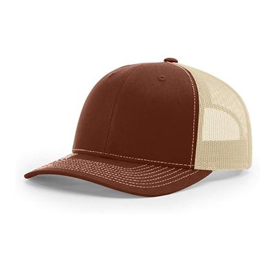 China COMMON Custom Trucker Hat Soft Mesh , 6 Panel Custom Front Mesh Trucker Cap Hat for sale