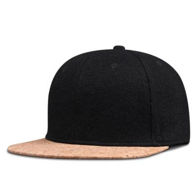 China JOINT High Quality Mens Womens Fashion Custom Flat Brim Running Wooden Snapback Hat for sale