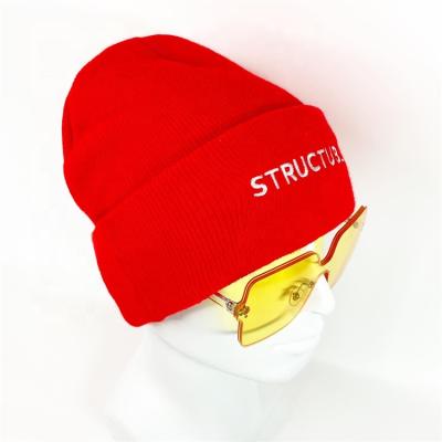 China JOINT Wholesale Customize Logo Beanie Hats Custom Design Winter Hats Women Beanies Hats For Men for sale