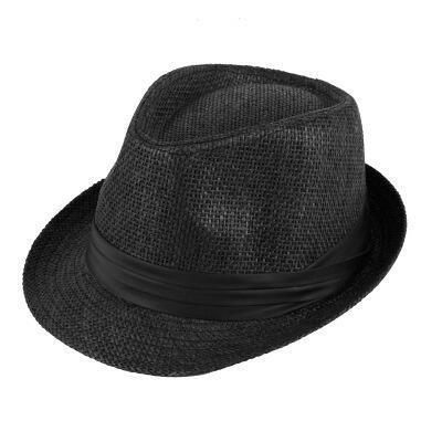 China Wholesale Hot Sale Striped Autumn Winter Fashion Fedora Jazz Hat for sale