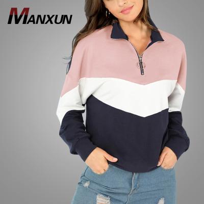 China Wholesale anti-shrink anti-shrink sweatshirts wholesale casual wear women's anti-shrink O-ring zipper sweatshirts pullover tops for sale