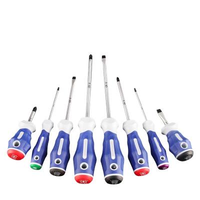 China Polypropylene Professional Screwdriver Comfortable Soft Handle Slotted Large Phillips Torque Screwdriver #1103 for sale