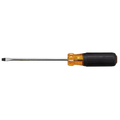 China Professional Plastic Slotted Screwdriver With Soft Cushioned Magnetic Handle #1003-Slotted Screwdriver for sale