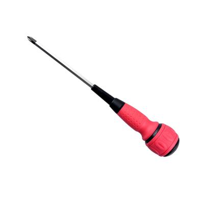 China High Quality Comfortable PH2x200 Phillips Color PP+TPR Handle PH Double Head Plastic Screwdriver Comfortable Magnetic Screwdriver for sale