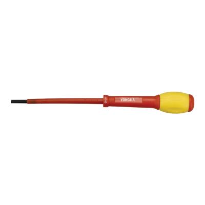 China Plastic Slotted Comfort Grip #9010E Phillips Head Professional Tools Insulated Screwdriver Model for sale