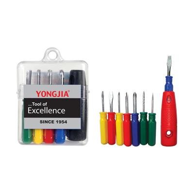 China Convenice Saving and Torque Portable Screwdriver Set Multi Function Mini Screwdriver Tool Kit for sale