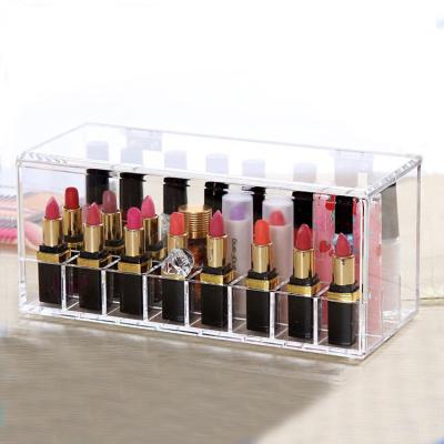 China 2020 hotsale clear plastic acrylic lipstick holder case for sale