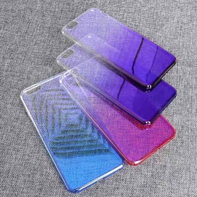 China Beautiful TPU Color Changing Cell Phone Back Cover Luster Mirror Case For iPhone se2 for sale