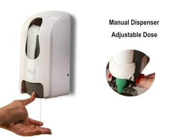 China Motion Sensor Hand Soap Dispenser Adjustable Dose liquid soap dispensers wall mounted  for sale