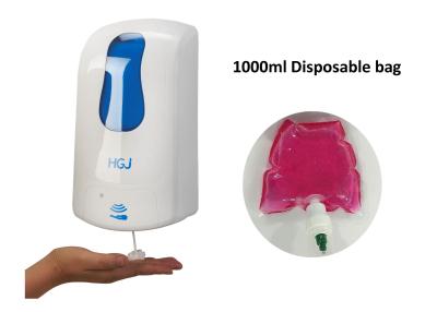 China Liquid soap foam dispenser  With Disposable Bag , foam hand sanitizer dispenser for sale