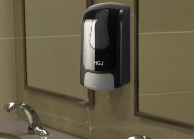 China Black ABS Plastic Commercial Hand Soap Dispenser Wall Mounted ADA Compliant for sale