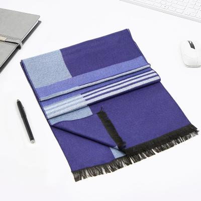 China To keep warm Men's cashmere fashion design scarf for sale