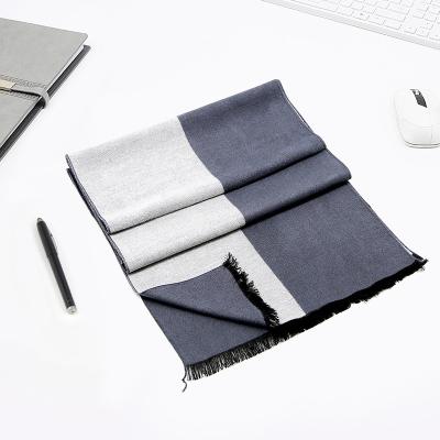 China To keep warm Men's cashmere fashion design scarf for sale