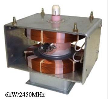 China Hoog rendementcw Magnetron voor Gekruiste Gebieds Oscillerende Buis 2450 Mhz Te koop