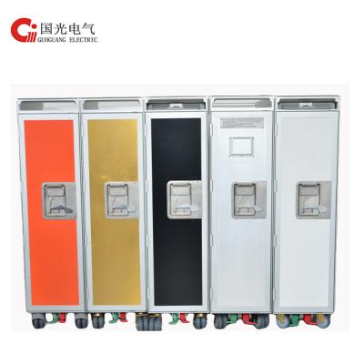 China 14KG Half Size Aircraft Meal Trolley 405x302x1030mm for sale