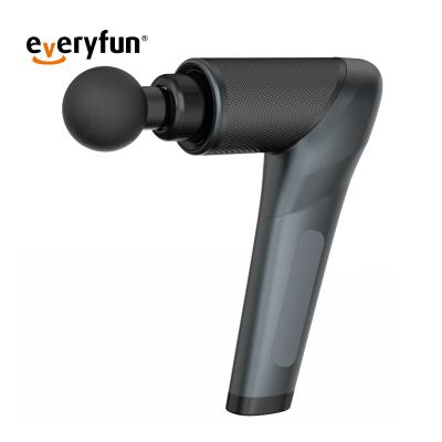 China Everyfun 2100mAh 14.4V Electronic Body Gun Body Massage Therapy Personal Massager with 8 Heads for sale