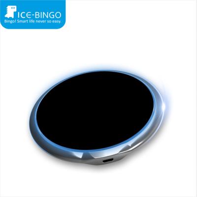 China Mobile phone metal disc around wireless charger for sale