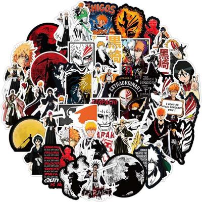 China Custom Customized Sexy Girl Car Skateboard Packages Vinyl Couple Motion Ichigo 100 Pcs 600 Reusable Anime Stickers For Acacia Bottles for sale