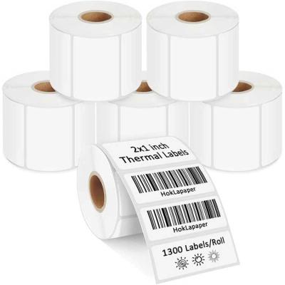 China Customized 4 x 6 inch Blank Bluet Wifi Direct Half Roll Half Sheet Self Adhesive Laser Usps Laser To Sticker Shipping Label for sale