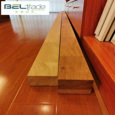 China Finger Jointed And Edge Glued Glued Laminated Timber Timber Beams For Window Sill Decoration for sale