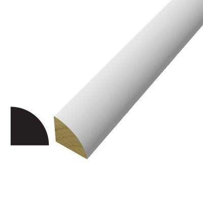 China Radiata Pine White Gesso Coating And Water Based Primer Finger Jointed Radiata Pine Quarter Round Molding for sale