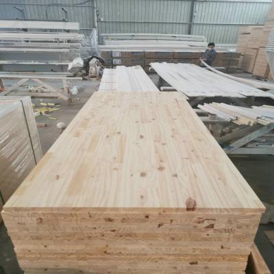 China Competitive Price Finger Jointed And Edge Glued Door Core Wood Door Core Pine Jointed And Edge Glued Custom Panel for sale