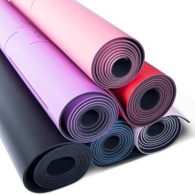 China Eco-Friendly Customized Eco-Friendly Yoga Mat Strap Best Non Slip Fitness Workout Extra Large Natural Rubber Exercise Pad Wholesale Long for sale